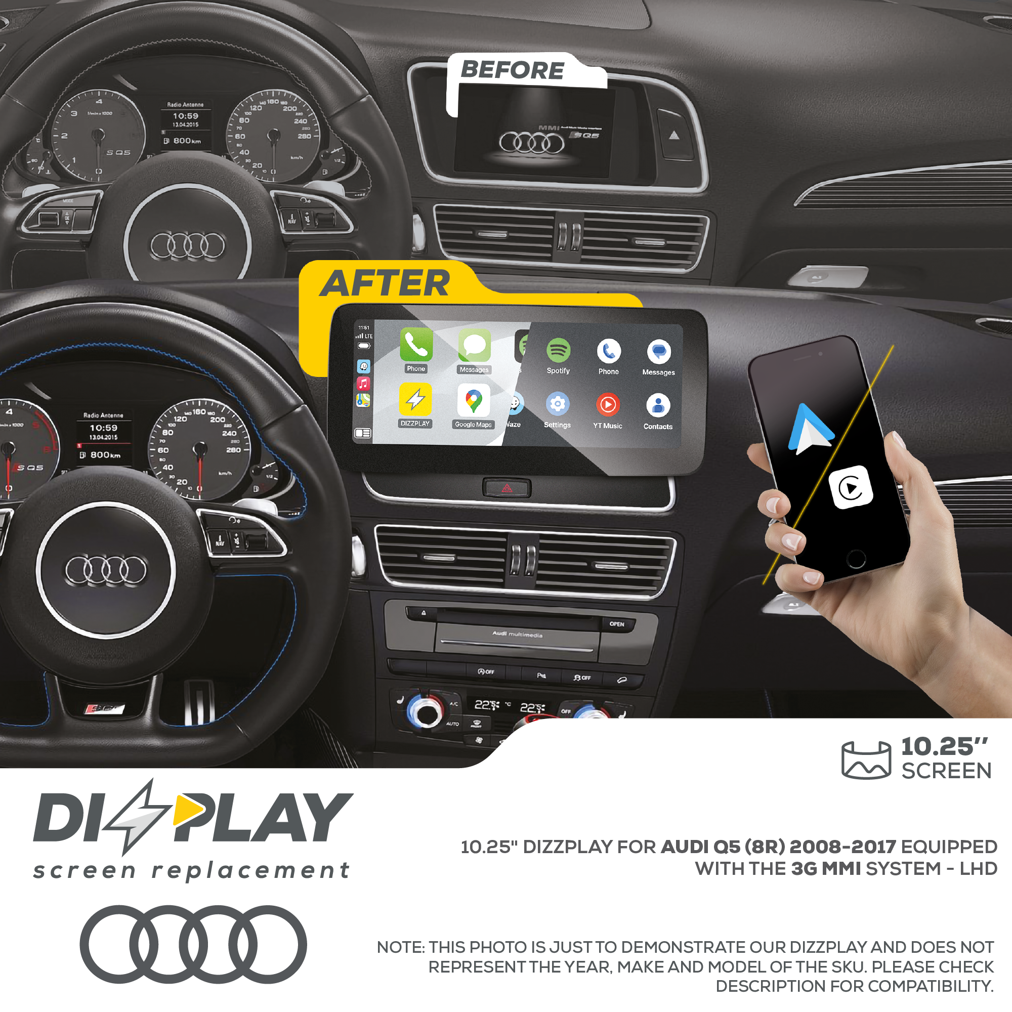 DZZ-MMI3G-Q5-8R-10-LHD