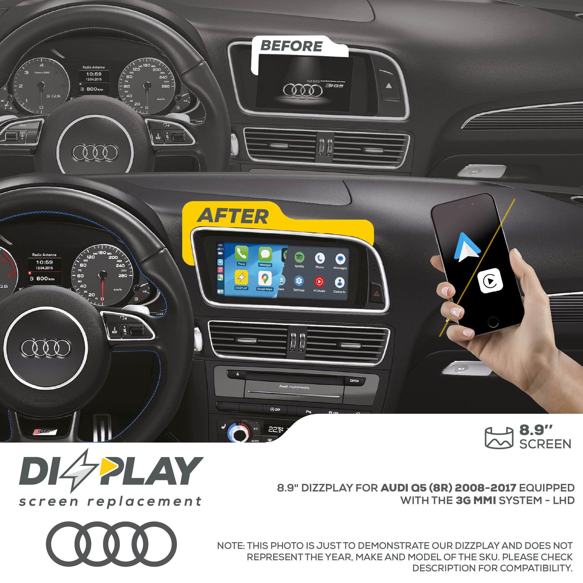 DZZ-MMI3G-Q5-8R-8-LHD