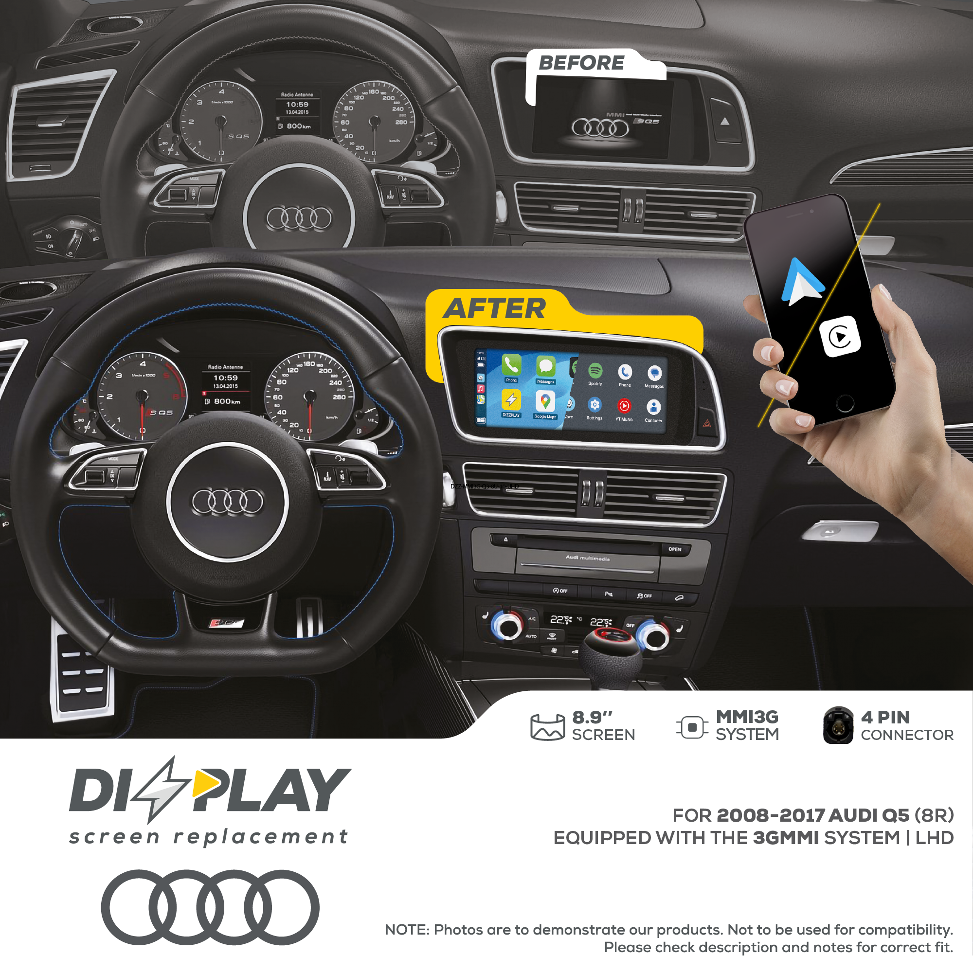 DZZ-MMI3G-Q5-8R-8-LHD