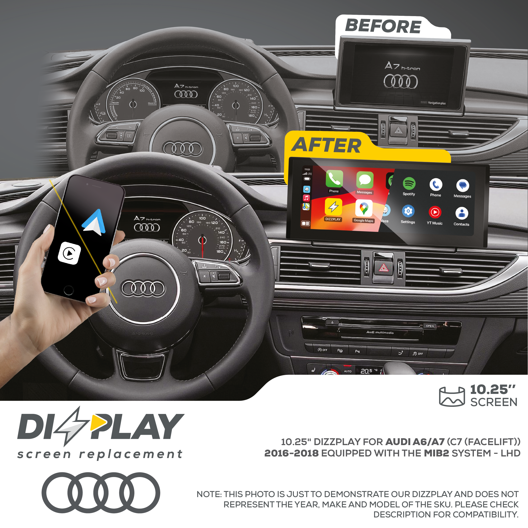 DZZ-MIB2-A6-C7FL-10-LHD