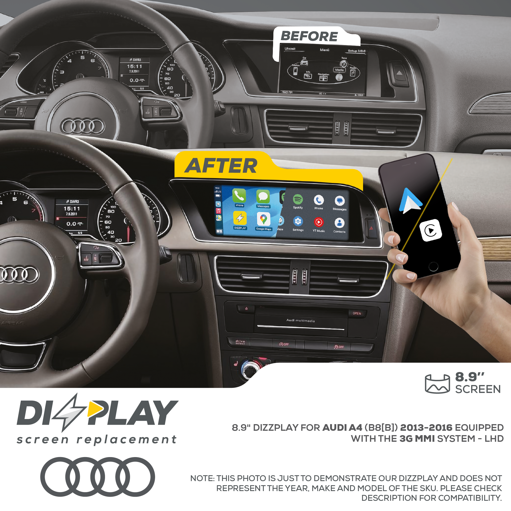 DZZ-MMI3G-A4-B8B-8-LHD