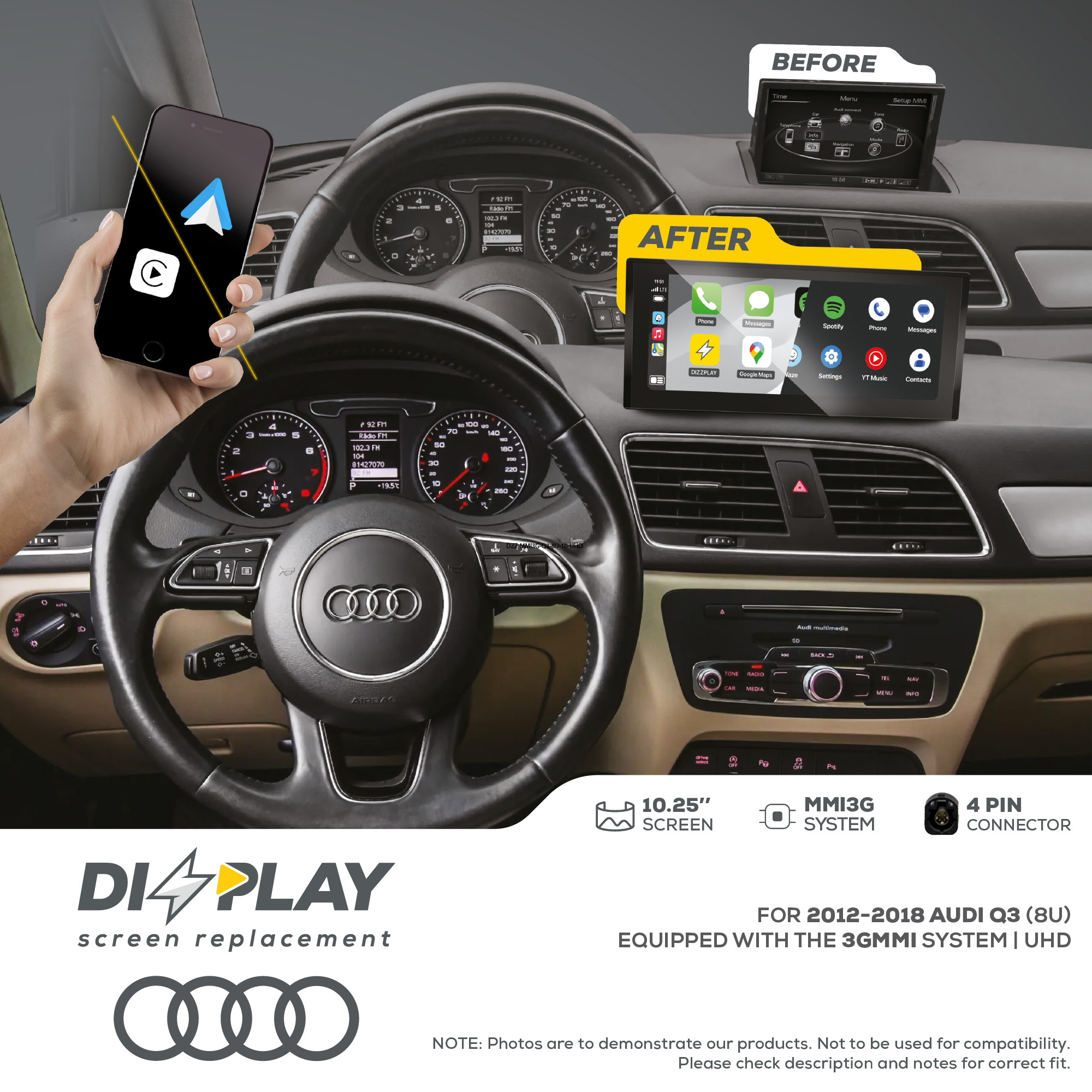 DZZ-MMI3G-Q3-8U-10-UHD