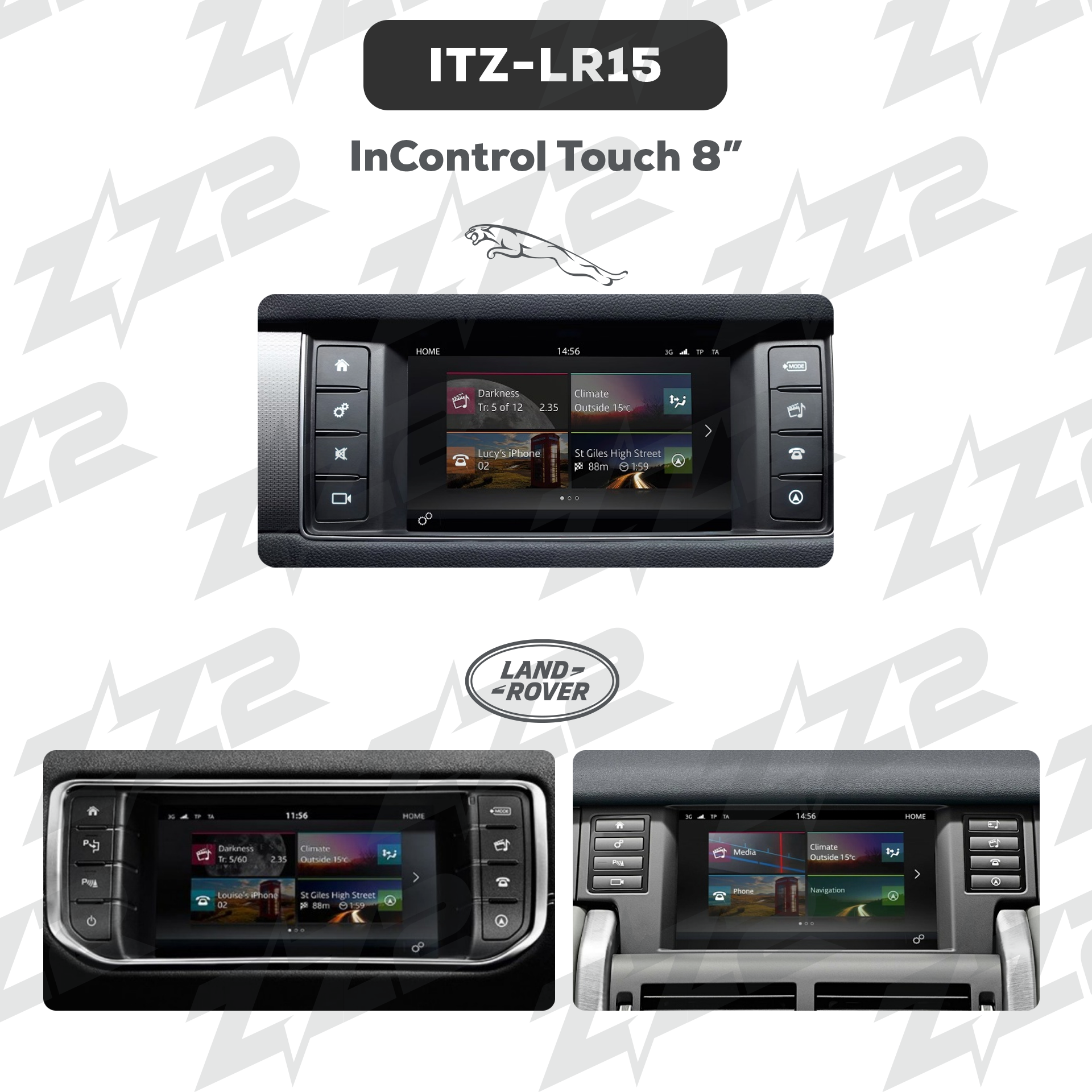 ITZ-LR15 - (Ecrãs de 8") 